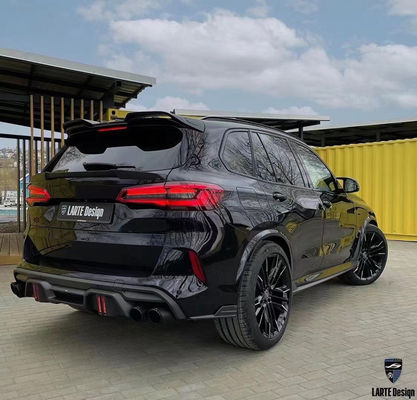 Autoteile für BMW X5M F95 Kohlenstofffaserkörper-Kit X5M F95 Upgraded LD-Stil Front Schaufel Diffuser Spoiler-Körper-Kit