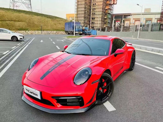 für Porsche 992 Kohlenstofffaser-Körper-Kit 992 Kohlenstofffaser-Vorderlip-Diffusor-Seitenrock-Spoiler