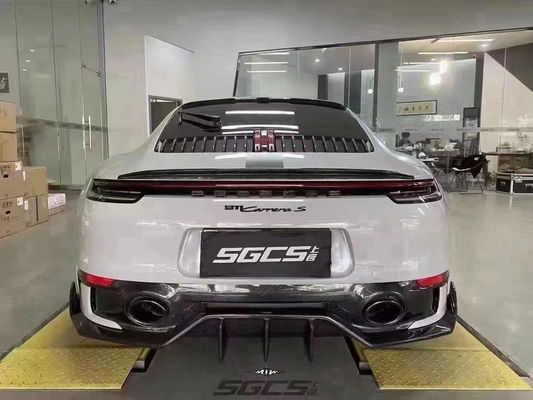 für Porsche 992 Kohlenstofffaser-Körper-Kit 992 Kohlenstofffaser-Vorderlip-Diffusor-Seitenrock-Spoiler