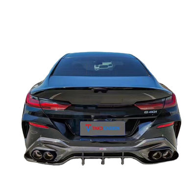 Autoteile für BMW 8er G14 G15 G16 840i Kohlenstofffaserkörper-Kit 840i Kohlenstofffaserkörper-Front-Scoop Diffuser-Spoiler-Seitenrock