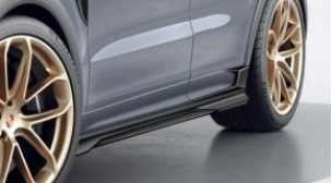 Für Porsche Cayenne Kohlenstofffaser Körper Kit Cayenne Kohlenstofffaser Front Lippen Diffuser Spoiler Top Wing Hood Seitenrock