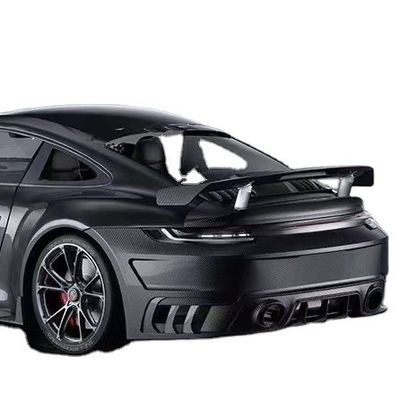 Für Porsche 992 Turbo Kohlenstofffaser Spoiler 992 Turbo Upgrade Paktechz Style Kohlenstofffaser Tail Cover Spoiler