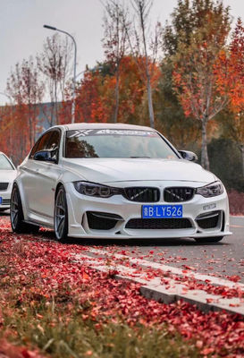 Für BMW M3 M4 F80F82 Kohlenstofffaser-Körper-Kit M3 M4 F80F82 Erweiterte Kohlenstofffaser Front Lippe Front Spoiler