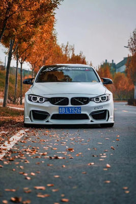 Für BMW M3 M4 F80F82 Kohlenstofffaser-Körper-Kit M3 M4 F80F82 Erweiterte Kohlenstofffaser Front Lippe Front Spoiler