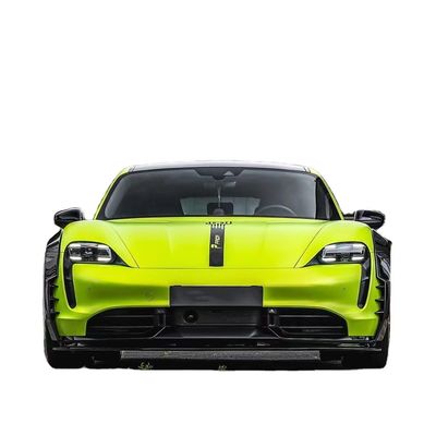 Für Porsche Taycan Breitkörper-Kit Taycan Upgrades PD-Stil Carbonfaser Front Lippendiffuser Spoiler Seitenrock Radbogen