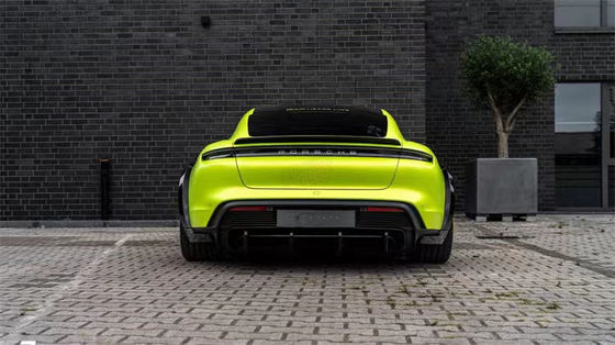 Für Porsche Taycan Breitkörper-Kit Taycan Upgrades PD-Stil Carbonfaser Front Lippendiffuser Spoiler Seitenrock Radbogen