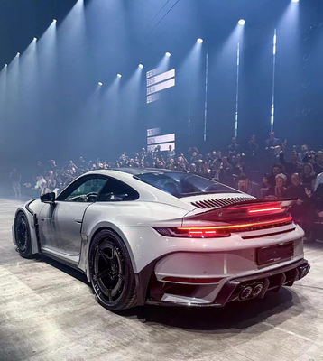 Für Porsche 992 Kohlenstofffaserspoiler 992 Upgraded BS Style Kohlenstofffaserspoiler Heckflossen