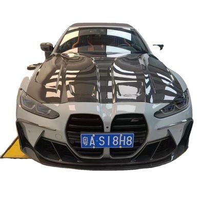 Für BMW G80 G82M3 M4 Kohlenstofffaser-Körper-Kit G80 G82M3 M4 Upgraded Paktechz Style Front Lippendiffuser Spoiler Hood