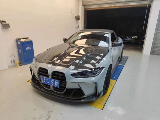 Für BMW G80 G82M3 M4 Kohlenstofffaser-Körper-Kit G80 G82M3 M4 Upgraded Paktechz Style Front Lippendiffuser Spoiler Hood