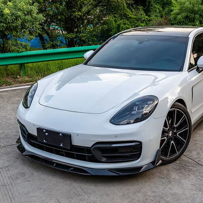 Für Porsche Panamera Kohlenstofffaserkörper Kit Panamera Kohlenstofffaser Front Lippen Diffuser Spoiler Seitenrock