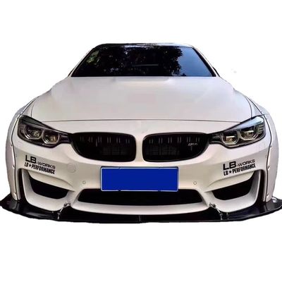 LB Breitkörper-Kit für BMW M4 F82 Breitkörper-Kit M4 F82 Upgraded LB Style Front Lip Diffuser Spoiler Carbon Fiber Body Kit