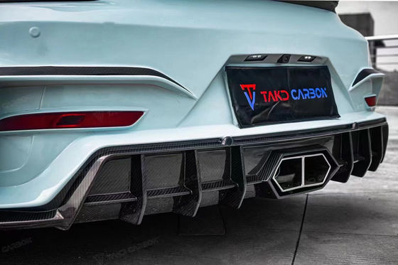 Lake Blue GTS Porsche Body Kit 718 Seitenrock 2017 - 2019 Stoßfänger Spoiler