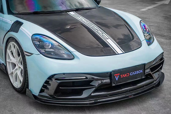 Lake Blue GTS Porsche Body Kit 718 Seitenrock 2017 - 2019 Stoßfänger Spoiler