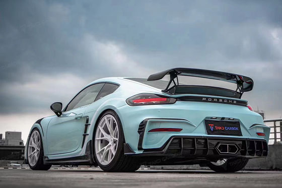 Lake Blue GTS Porsche Body Kit 718 Seitenrock 2017 - 2019 Stoßfänger Spoiler