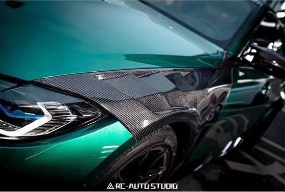 Für BMW M3 M4 G80 G82 Kohlenstofffaser-Fender M3 M4 G80 G82 Erweiterter AE-Stil Kohlenstofffaser-Fender Leichtgewicht