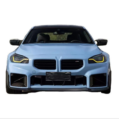 Für BMW M2 G87 Kohlenstofffaser-Körper-Kit M2 G87 Upgraded MP Style Kohlenstofffaser Front Lippendiffuser Spoiler-Körper-Kit