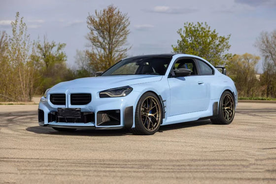 Für BMW M2 G87 Kohlenstofffaser-Körper-Kit M2 G87 Upgraded MP Style Kohlenstofffaser Front Lippendiffuser Spoiler-Körper-Kit