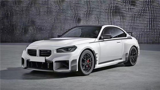Für BMW M2 G87 Kohlenstofffaser-Körper-Kit M2 G87 Upgraded MP Style Kohlenstofffaser Front Lippendiffuser Spoiler-Körper-Kit