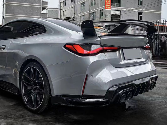 Für BMW 4er G80 G82 M3 M4 Kohlenstofffaserspoiler G80 G82 M3 M4 Upgraded GTR Style Spoiler Wing