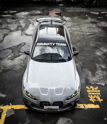 Für BMW 4er G80 G82 M3 M4 Kohlenstofffaserspoiler G80 G82 M3 M4 Upgraded GTR Style Spoiler Wing