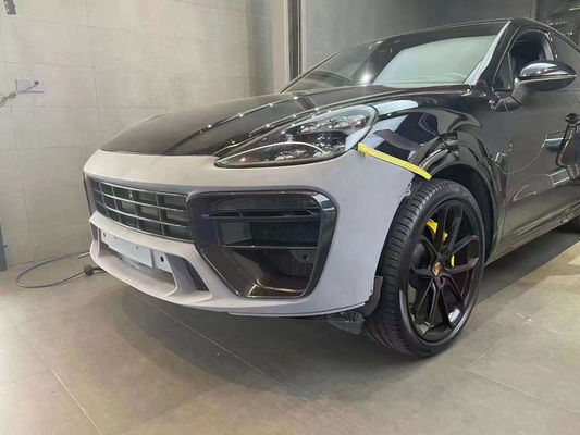 Cayenne Porsche Body Kit Trockene Kohlenstofffaser MTR Stil Front Lippendiffuser