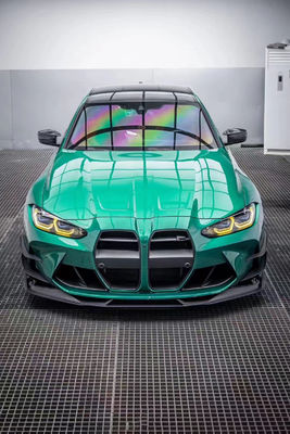 Für BMW G80 G82 M3 M4 Kohlenstofffaserkörper-Kit G80 G82 M3 M4 Upgraded AE Style Front Lippendiffuser Spoiler Side Skirt Körper-Kit