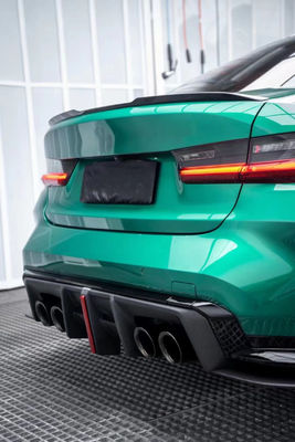 Für BMW G80 G82 M3 M4 Kohlenstofffaserkörper-Kit G80 G82 M3 M4 Upgraded AE Style Front Lippendiffuser Spoiler Side Skirt Körper-Kit