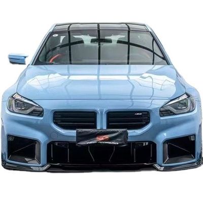 Für BMW M2 G87 Kohlenstofffaser-Körper-Kit M2 G87 Upgraded AE Style Kohlenstofffaser Front Lippendiffuser Spoiler-Körper-Kit