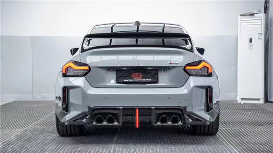 Für BMW M2 G87 Kohlenstofffaser-Körper-Kit M2 G87 Upgraded AE Style Kohlenstofffaser Front Lippendiffuser Spoiler-Körper-Kit