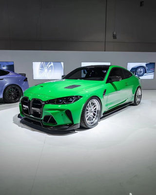 Für BMW M3 M4 Kohlenstofffaserkörper-Kit G80 G82M3 M4 Aktualisierung VORS Style Kohlenstofffaser Frontstoßfänger
