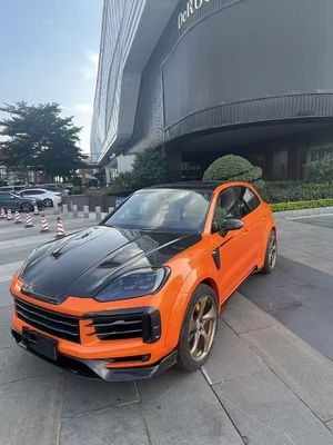 Porsche Cayenne Widebody Body Kit MSY Style Vorderlippen Diffuser Spoiler Body Kit Porsche