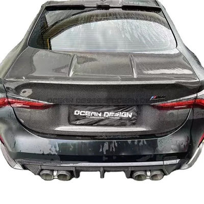 Für den BMW G87 M2 Rücktrunk aus Kohlenstofffaser G87 M2 Aufgerüstete Rücktrunk aus Kohlenstofffaser im CSL-Stil