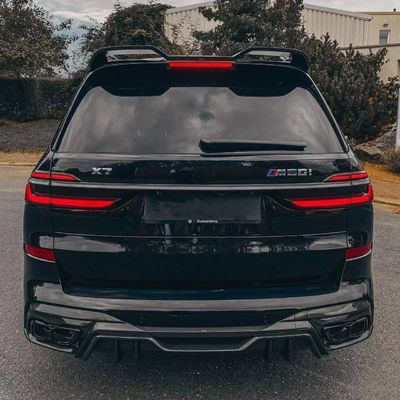 Für BMW X7 Carbon Fiber Body Kit X7 Upgraded LD-Stil Carbon Fiber Front Lip Diffuser Spoiler Hood Body Kit