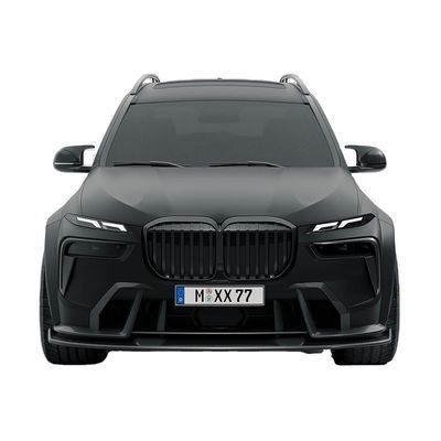 Für BMW X7 Carbon Fiber Body Kit X7 Carbon Fiber Front Lippen Diffuser Spoiler Hood Side Skirt Breitkörper Kit