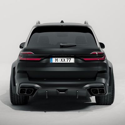 Für BMW X7 Carbon Fiber Body Kit X7 Carbon Fiber Front Lippen Diffuser Spoiler Hood Side Skirt Breitkörper Kit