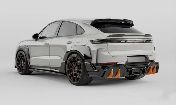 2018 - 2024 Porsche Cayenne Body Kit TH Style Diffuser Spoiler Hood Auto Radbogen