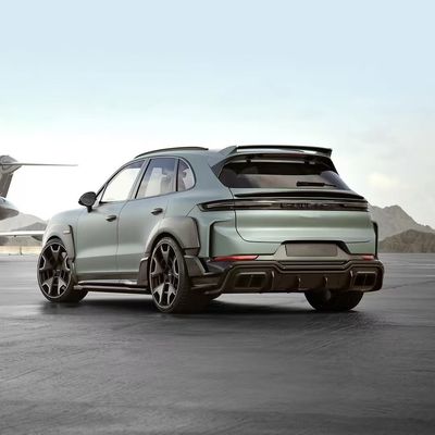 2018 - 2024 Porsche Cayenne Body Kit TH Style Diffuser Spoiler Hood Auto Radbogen