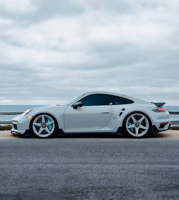 992 Porsche Body Kit 2019 - 2020 1016 Style Kohlenstofffaser-Körper-Kit Diffuser Spoiler