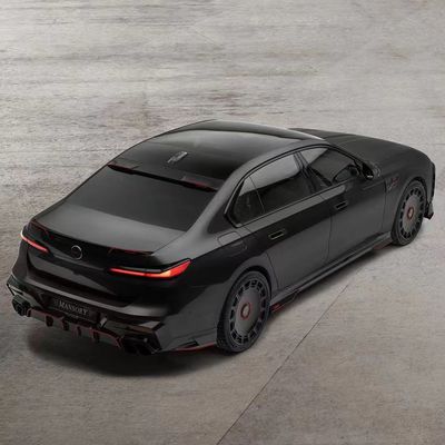 Für BMW Serie 7 Kohlenstofffaser-Körper-Kit Serie 7 Upgraded MSY-Stil Kohlenstofffaser Front Lippen Diffuser Spoiler-Körper-Kit