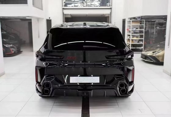 Für BMW XM Carbon Fiber Widebody Kit XM Upgrades RNG-Stil Carbon Fiber Front Lip Diffuser Radbogen Spoiler Hood Breiter Körper