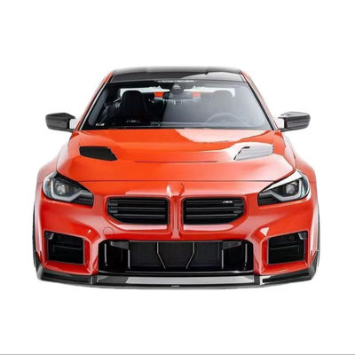 Für BMW M2 Kohlenstofffaser-Körper-Kit M2 Upgraded Vors-Stil Kohlenstofffaser Front Lippendiffuser Spoiler Hood Side Skirt