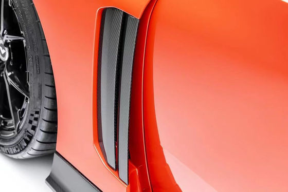 Für BMW M2 Kohlenstofffaser-Körper-Kit M2 Upgraded Vors-Stil Kohlenstofffaser Front Lippendiffuser Spoiler Hood Side Skirt