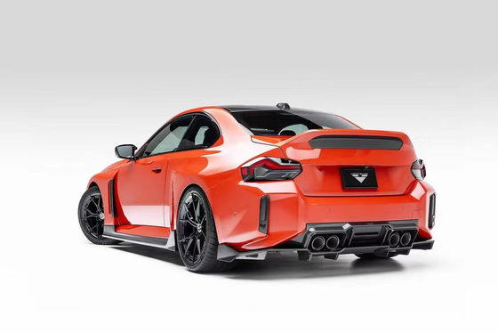 Für BMW M2 Kohlenstofffaser-Körper-Kit M2 Upgraded Vors-Stil Kohlenstofffaser Front Lippendiffuser Spoiler Hood Side Skirt