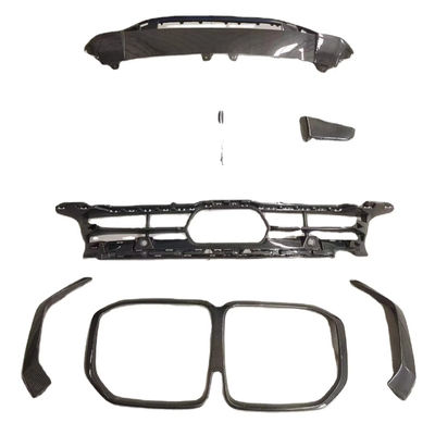 Für BMW X7 Carbon Fiber Body Kit X7 OEM Style Carbon Fiber Front Lip Diffuser Großes Lichtschatten-Körper Kit