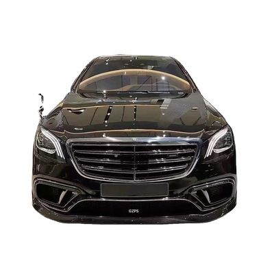 BRASS Tyle Front Schaufel Heckdiffuser für Mercedes-Benz W222 AMG S63 S65 S63 S65 Kohlenstofffaser Körper-Kit
