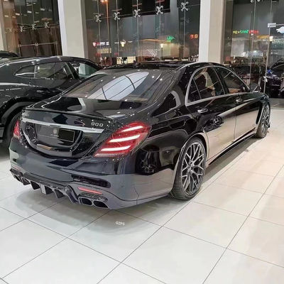BRASS Tyle Front Schaufel Heckdiffuser für Mercedes-Benz W222 AMG S63 S65 S63 S65 Kohlenstofffaser Körper-Kit