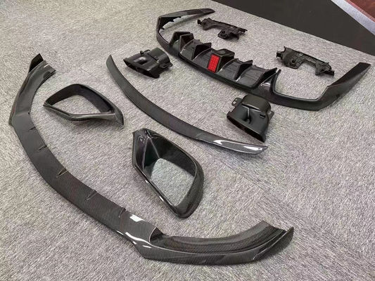 BRASS Tyle Front Schaufel Heckdiffuser für Mercedes-Benz W222 AMG S63 S65 S63 S65 Kohlenstofffaser Körper-Kit
