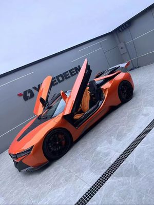 I8 BMW Body Kit Car 2018 - 2019 Kohlenstofffaserspoiler Vorderbumper Spoiler Flügel