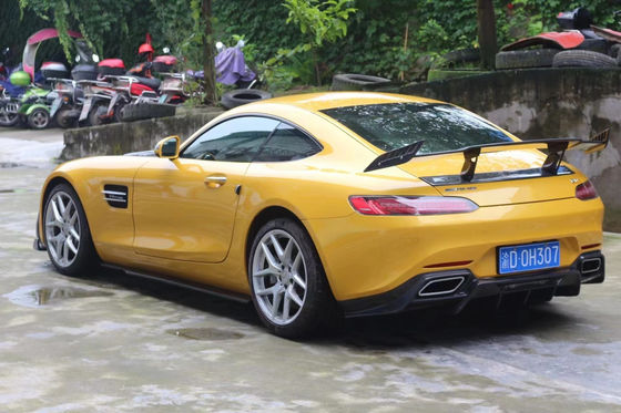 Für Mercedes AMG GT Kohlenstofffaser-Karosserie-Kit AMG GT Kohlenstofffaser Front Lippendiffuser Spoiler