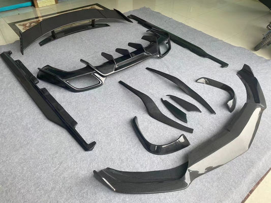 Für Mercedes AMG GT Kohlenstofffaser-Karosserie-Kit AMG GT Kohlenstofffaser Front Lippendiffuser Spoiler